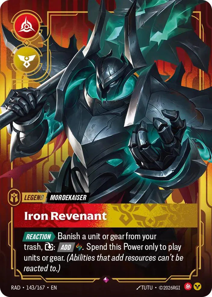 Mordekaiser, Iron Revenant 143/167 (Radiance)