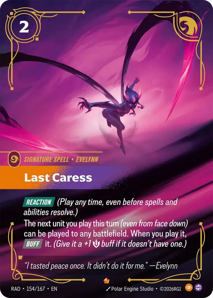 Last Caress 154/167 (Radiance)