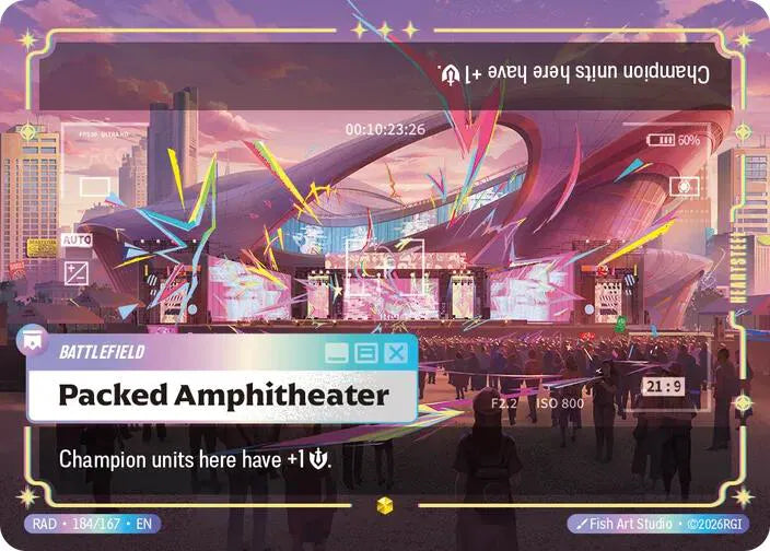 Packed Amphitheater (Overnumbered) 184/167 (Radiance)