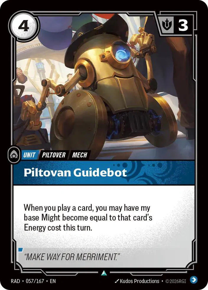 Piltovan Guidebot 057/167 · Normal (Radiance)