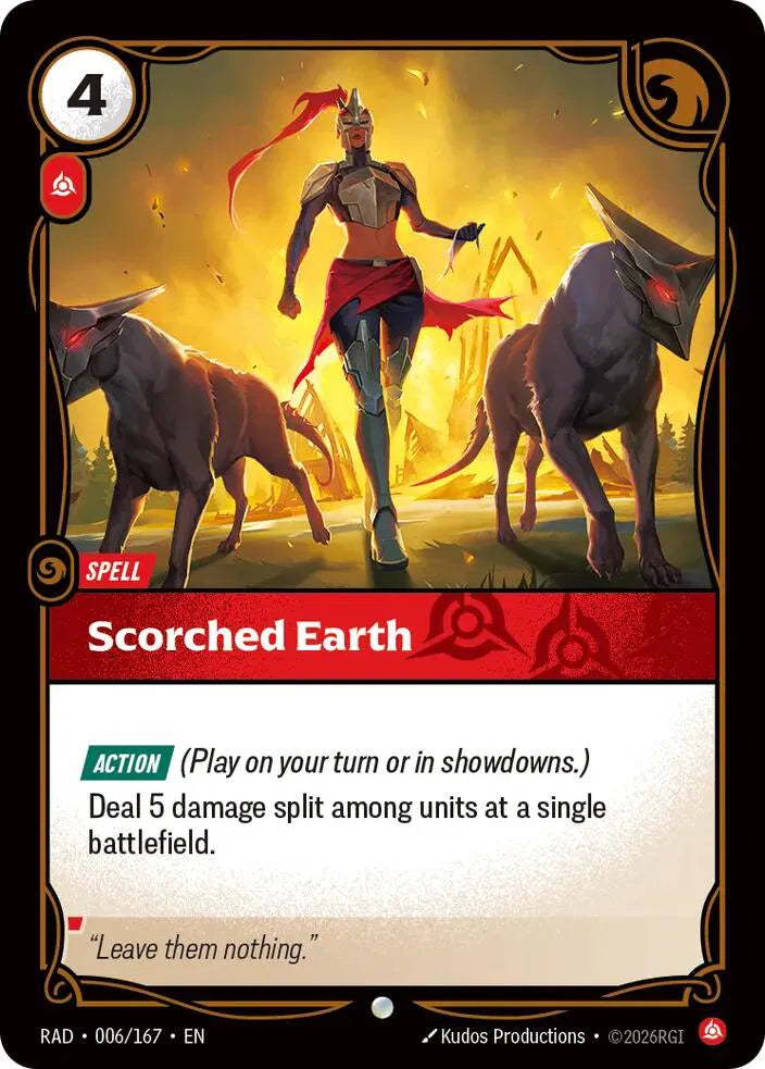 Scorched Earth 006/167 · Normal (Radiance)