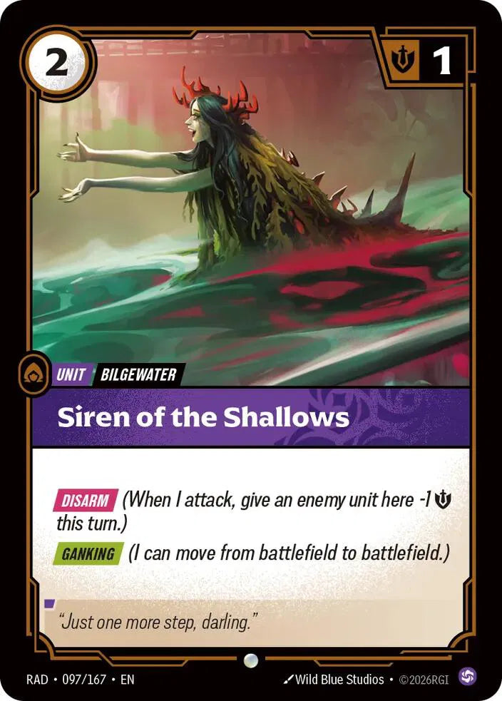 Siren of the Shallows 097/167 · Foil (Radiance)