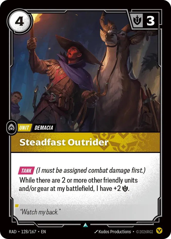 Steadfast Outrider 128/167 (Radiance)