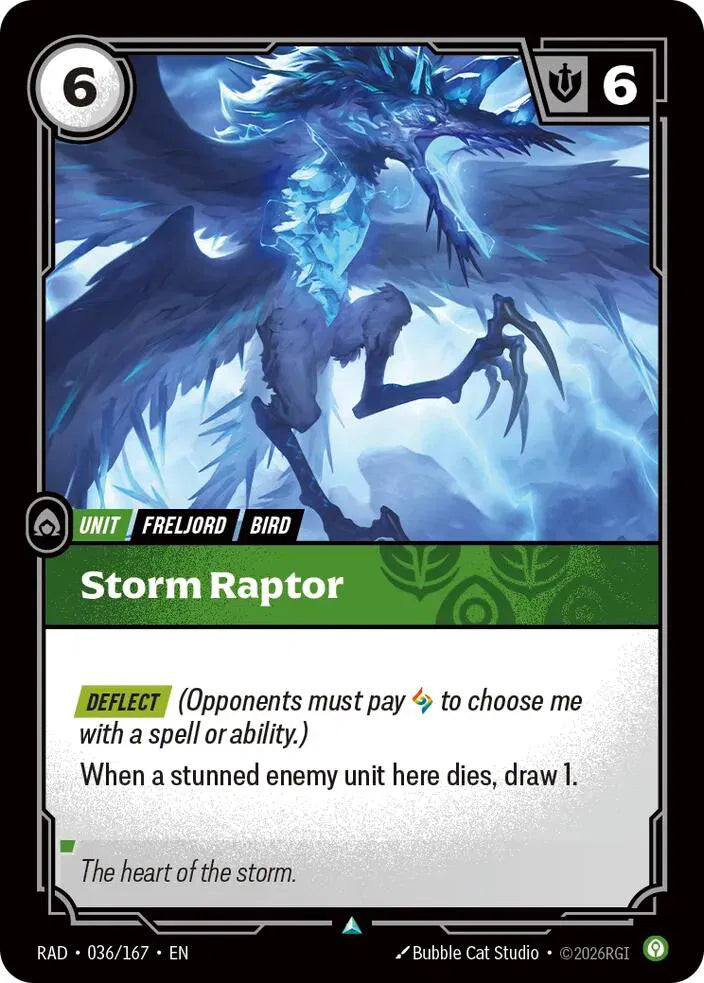 Storm Raptor 036/167 · Normal (Radiance)