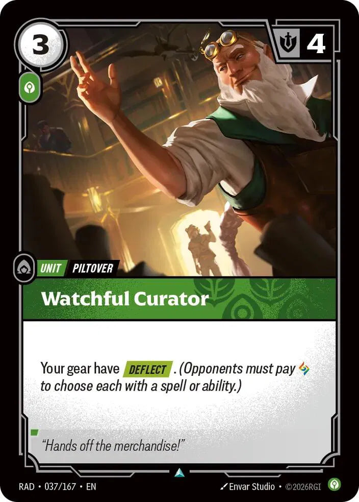 Watchful Curator 037/167 (Radiance)