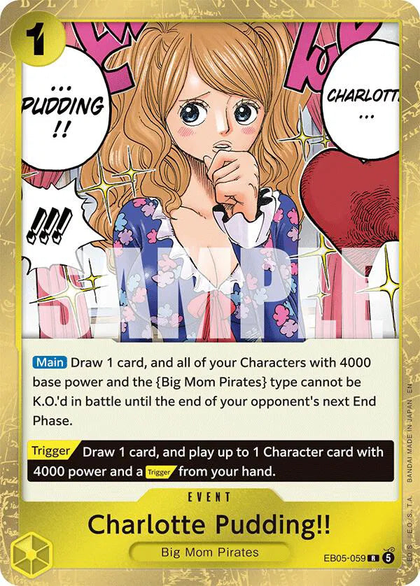 Charlotte Pudding!! EB05-059 (Extra Booster: One Piece Heroine's Edition Vol. 2)