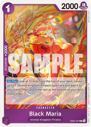 Black Maria (Alternate Art) EB05-037 (Extra Booster: One Piece Heroine's Edition Vol. 2)
