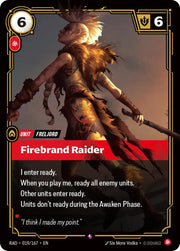 Firebrand Raider 019/167 (Radiance)