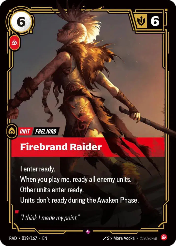 Firebrand Raider 019/167 (Radiance)