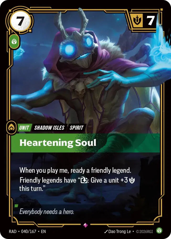 Heartening Soul 040/167 (Radiance)