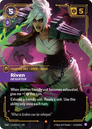Riven, Deserter 114/167 (Radiance)
