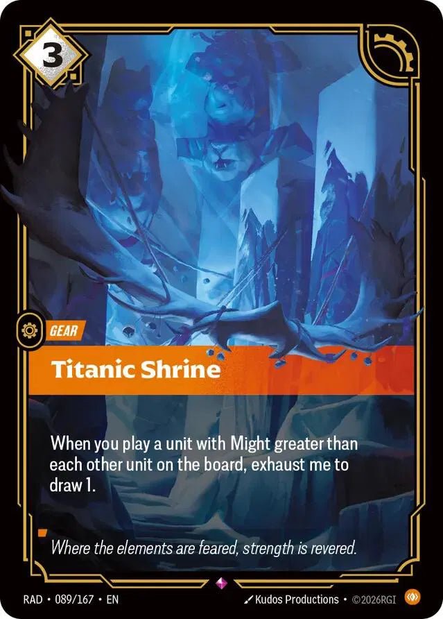 Titanic Shrine 089/167 (Radiance)
