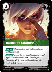 Battle Preparations 032/167 (Radiance)