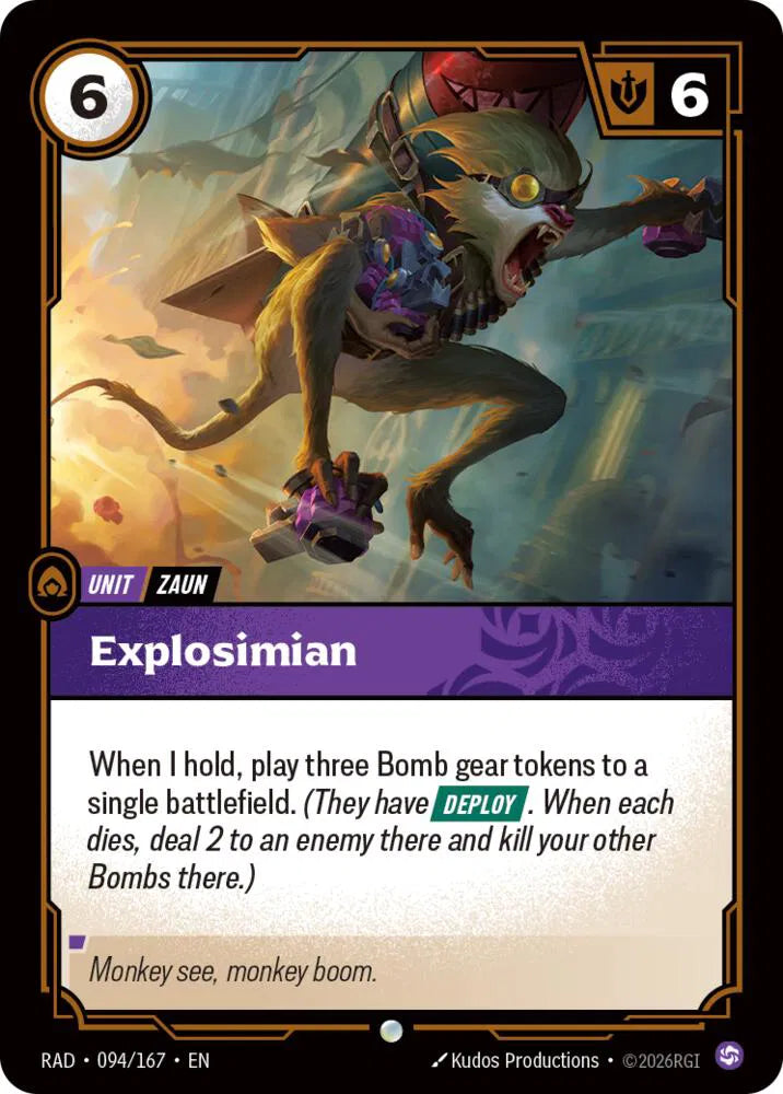 Explosimian 094/167 · Normal (Radiance)