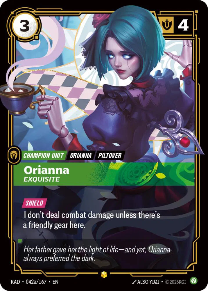 Orianna, Exquisite (Alternate Art) 042a/167 (Radiance)