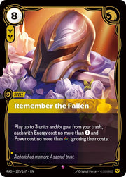Remember the Fallen 135/167 (Radiance)