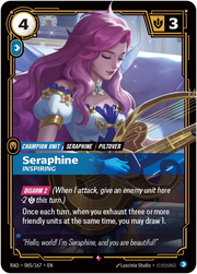 Seraphine, Inspiring 065/167 (Radiance)