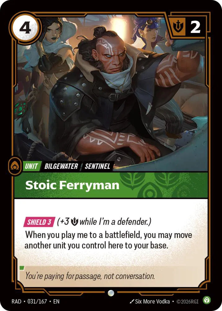 Stoic Ferryman 031/167 · Foil (Radiance)