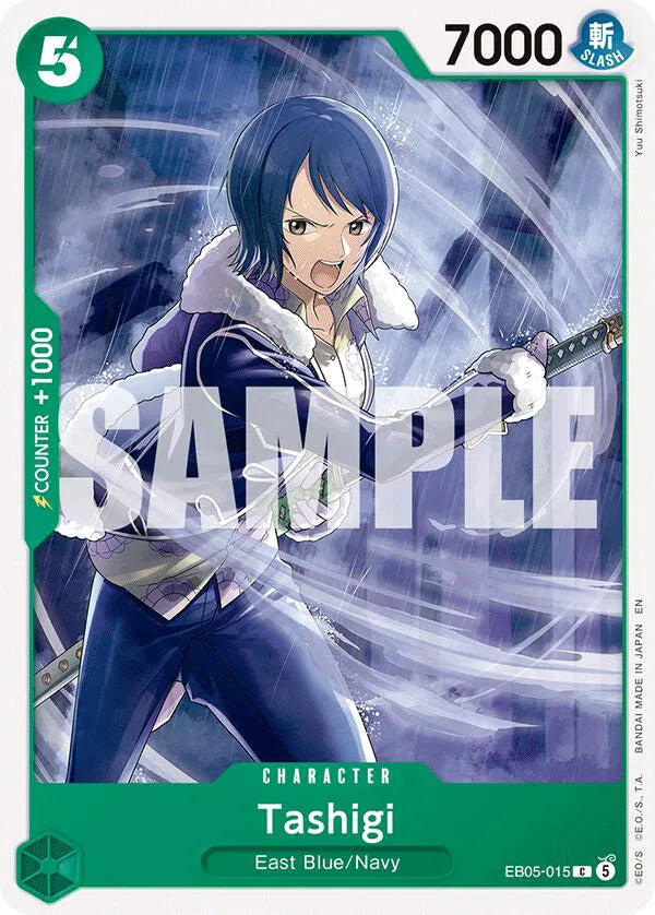 Tashigi EB05-015 (Extra Booster: One Piece Heroine's Edition Vol. 2)
