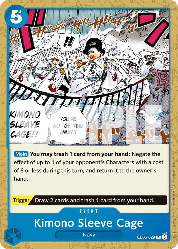 Kimono Sleeve Cage EB05-029 (Extra Booster: One Piece Heroine's Edition Vol. 2)