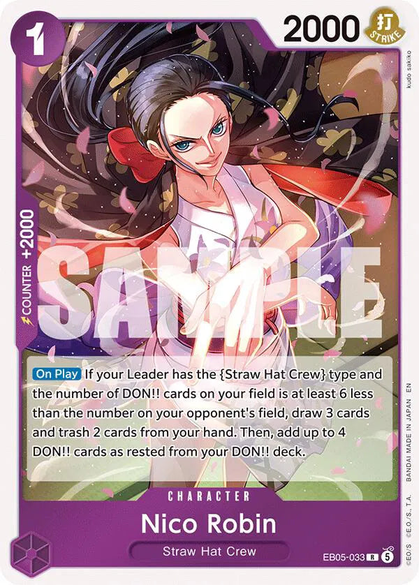 Nico Robin (033) EB05-033 (Extra Booster: One Piece Heroine's Edition Vol. 2)