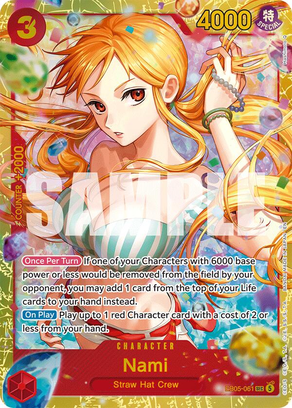 Nami (061) EB05-061 (Extra Booster: One Piece Heroine's Edition Vol. 2)
