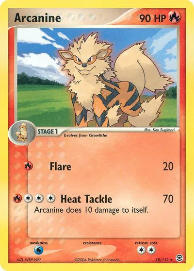 Arcanine 18 · Normal (EX FireRed & LeafGreen)