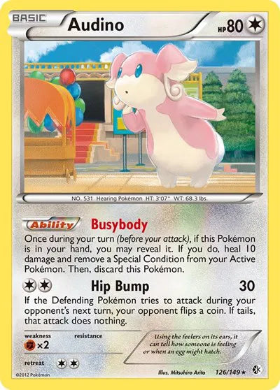 Audino 126 · Normal (Boundaries Crossed)