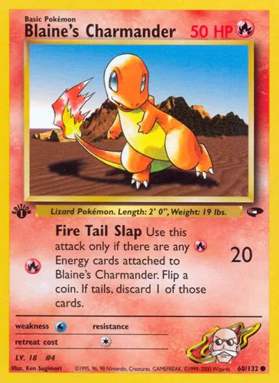 Blaine's Charmander 60 · Unlimited (Gym Challenge)