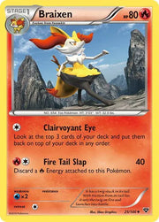 Braixen 25 · Normal (XY Base Set)