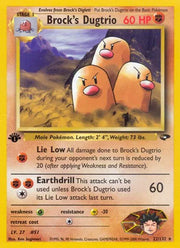 Brock's Dugtrio 22 (Gym Challenge) - Unlimited