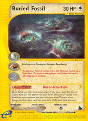 Buried Fossil 47 · Reverse Holofoil (Skyridge)