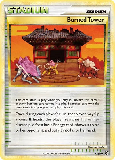 Burned Tower 71 · Reverse Holofoil (Undaunted)
