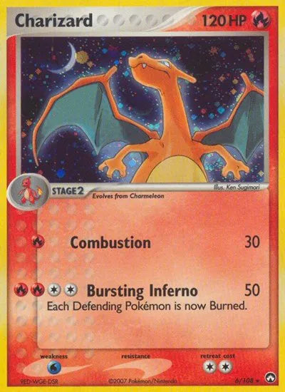 Charizard 6 · Holofoil (EX Power Keepers) — PSA 5