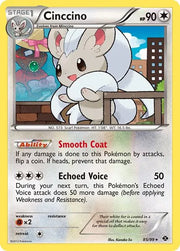 Cinccino #85 Pokemon Next Destinies