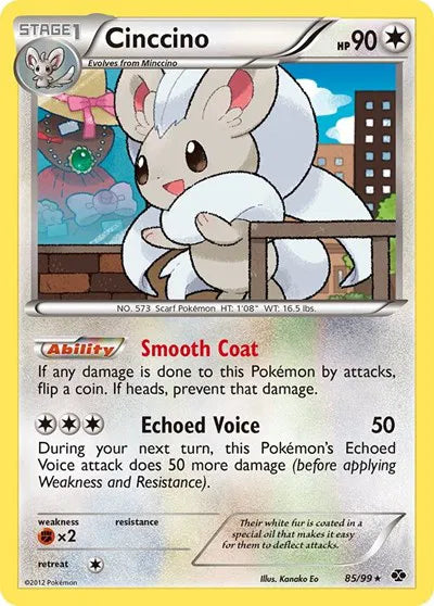 Cinccino #85 Pokemon Next Destinies