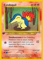 Cyndaquil 61 · 1st Edition (Neo Destiny) Vintage