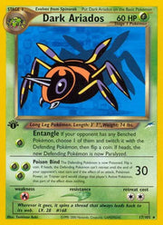 Dark Ariados 17 · 1st Edition (Neo Destiny)