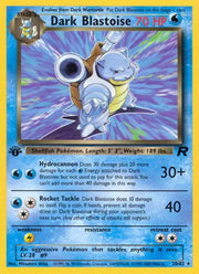 Dark Blastoise (20) · 1st Edition (Team Rocket)