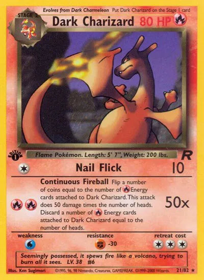Dark Charizard 21 · 1st Edition (Team Rocket)