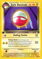 Dark Electrode 34 · 1st Edition (Team Rocket)