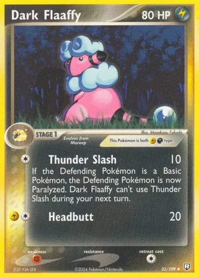Dark Flaaffy 33 · Normal (EX Team Rocket Returns)