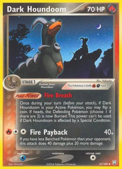 Dark Houndoom (37) · Normal (EX Team Rocket Returns)