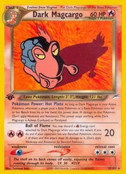 Dark Magcargo 18 · 1st Edition (Neo Destiny)
