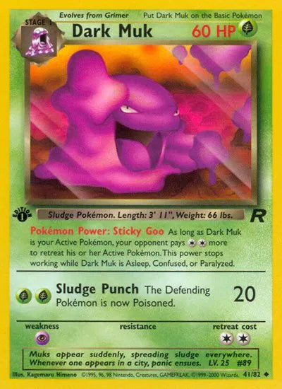Dark Muk 41 · 1st Edition (Team Rocket)