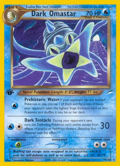 Dark Omastar 19 · 1st Edition (Neo Destiny)
