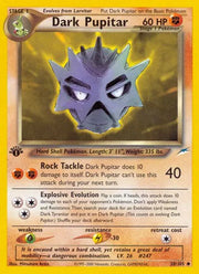 Dark Pupitar 38 · 1st Edition (Neo Destiny) Vintage