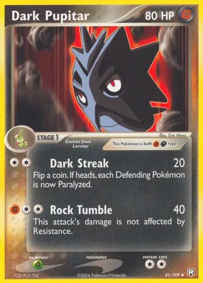 Dark Pupitar (41) · Normal (EX Team Rocket Returns)