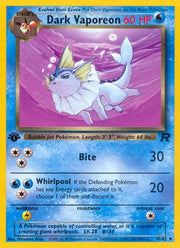 Dark Vaporeon 45 · 1st Edition (Team Rocket)