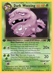 Dark Weezing (31) · 1st Edition (Team Rocket)